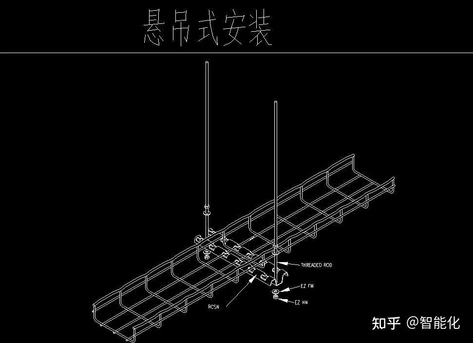 卡博菲桥架安装流程图图片