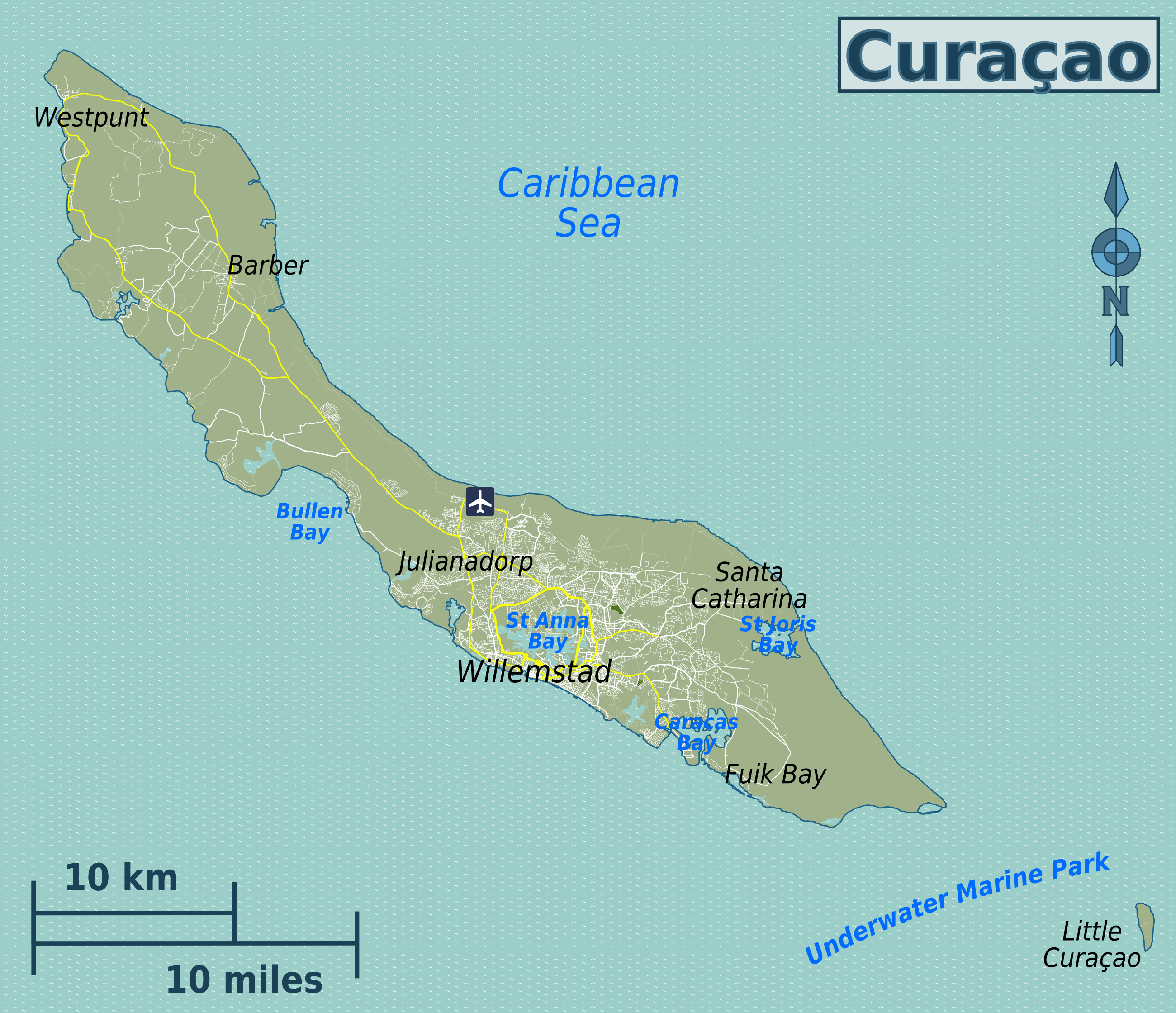 库拉索岛地理位置图片