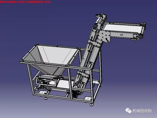 非标数模 带容器的面团分配输送机3d模型stp Igs格式 知乎