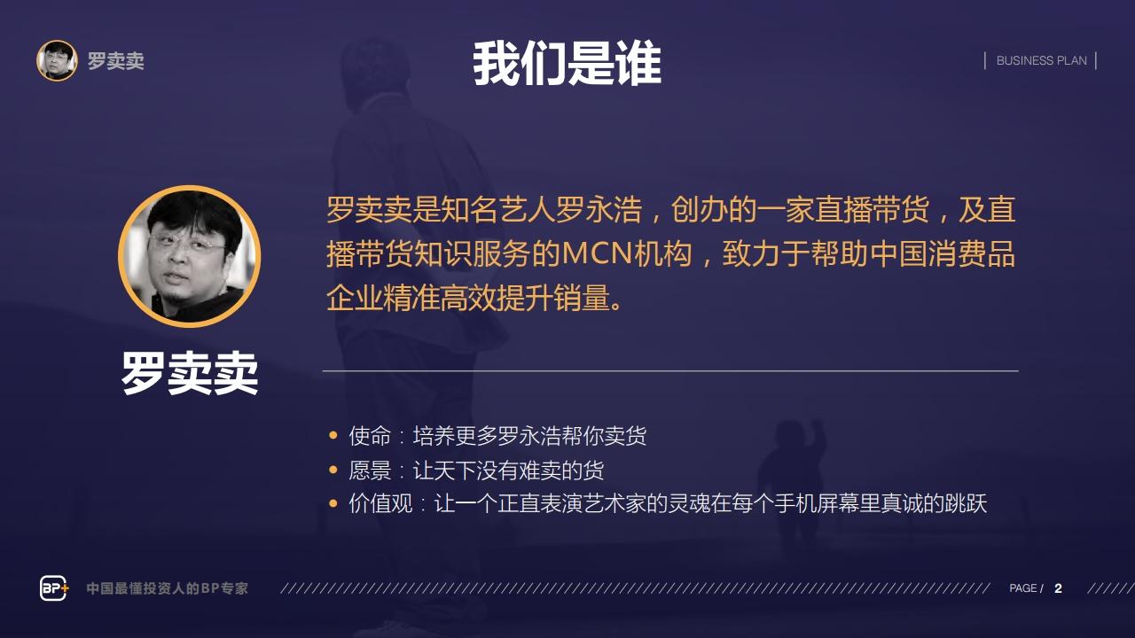 羅永浩電商直播商業計劃書到底長什麼樣一文為你完整解密