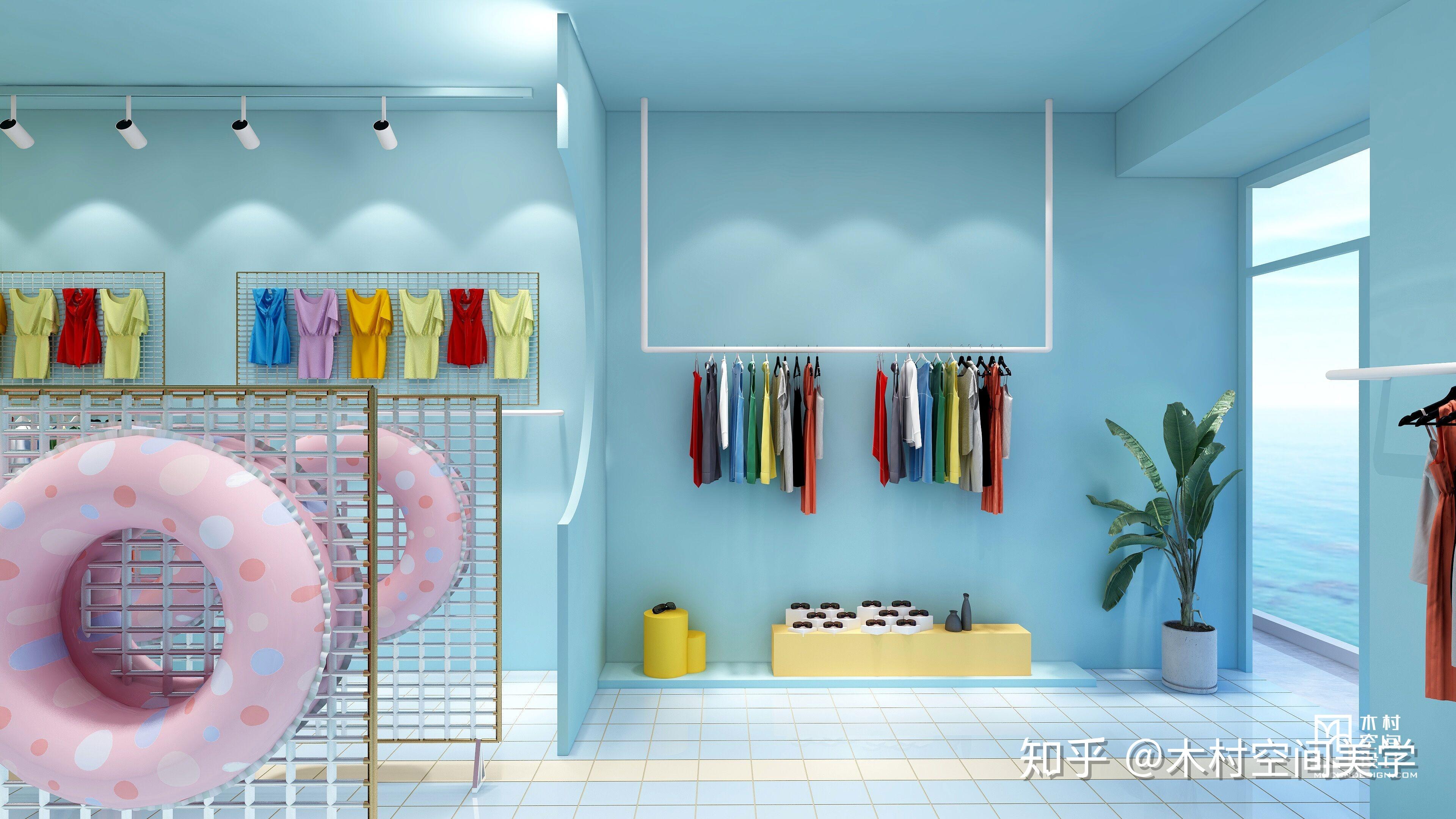 木村空间美学丨商业空间设计丨景区店设计 | 零售店设计 | 泳装店装修