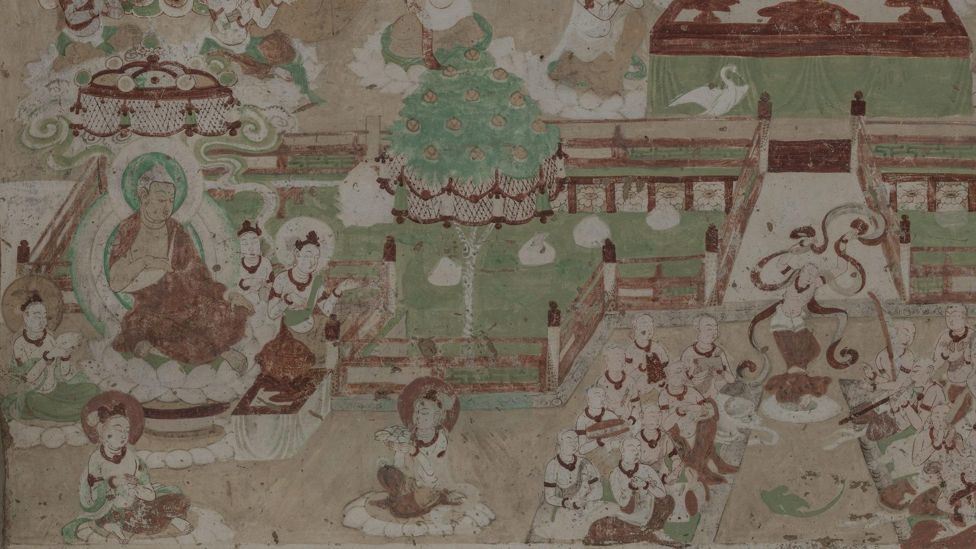 页中打开图片",此方式可查看原始尺寸的最大图)上图:莫高窟第194窟