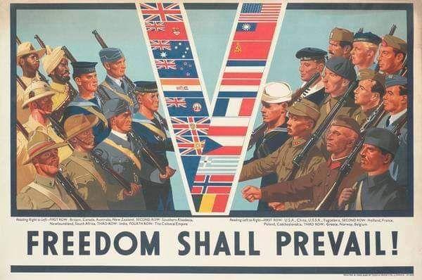 二战中同盟国取胜是美国的贡献更多一点还是其它像英国法国中国这样的