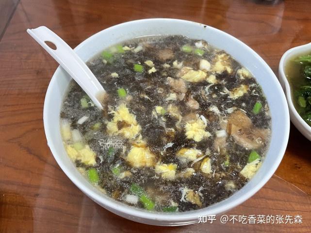 紫菜蛋花瘦肉湯