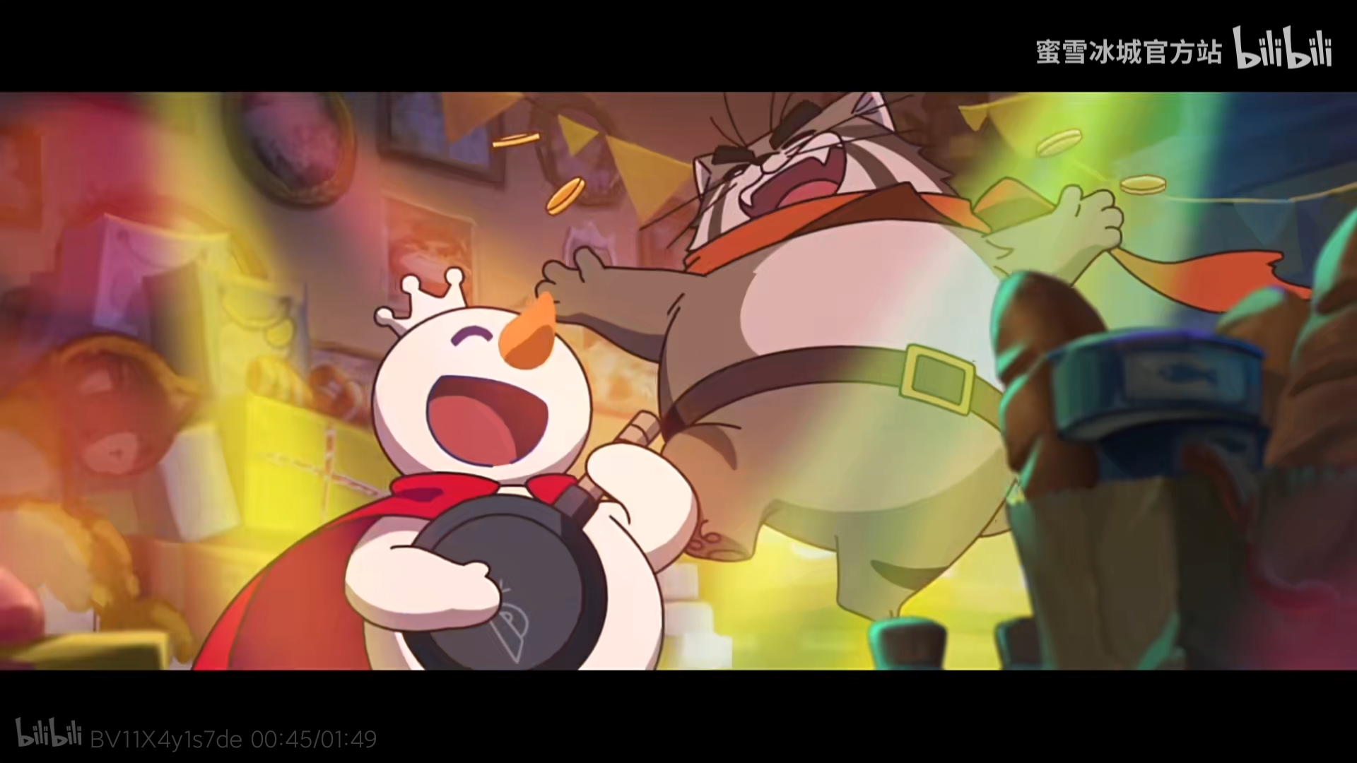 蜜雪冰城进军动画领域,推出首部「雪王」动画片《雪王驾到》并公布了