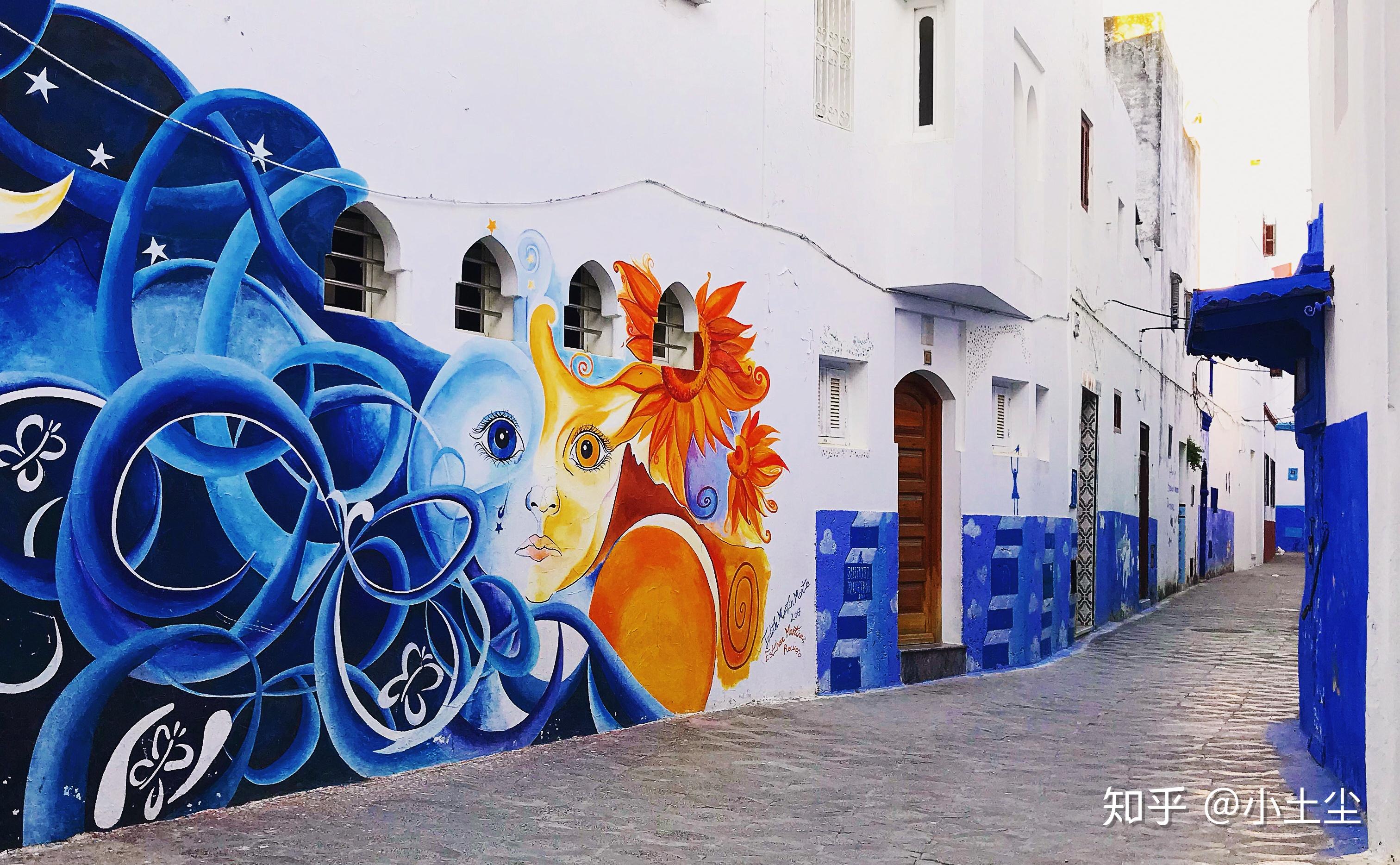 艾西拉摩洛哥艺术小城世界级大师的涂鸦壁画价值多少