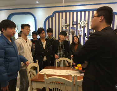 四维梦工场室内设计班去一家一欧标装饰工程有