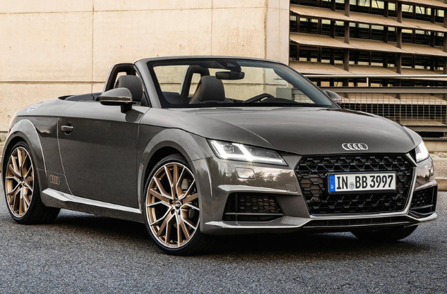 从官图来看,2021款奥迪tt coupe和roadster bronze selection车型主要