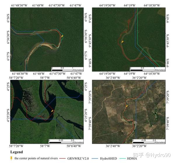Global Rivers GRNWRZ V2.0(全球河流网络和相应的水资源分区)介绍及下载 - 知乎