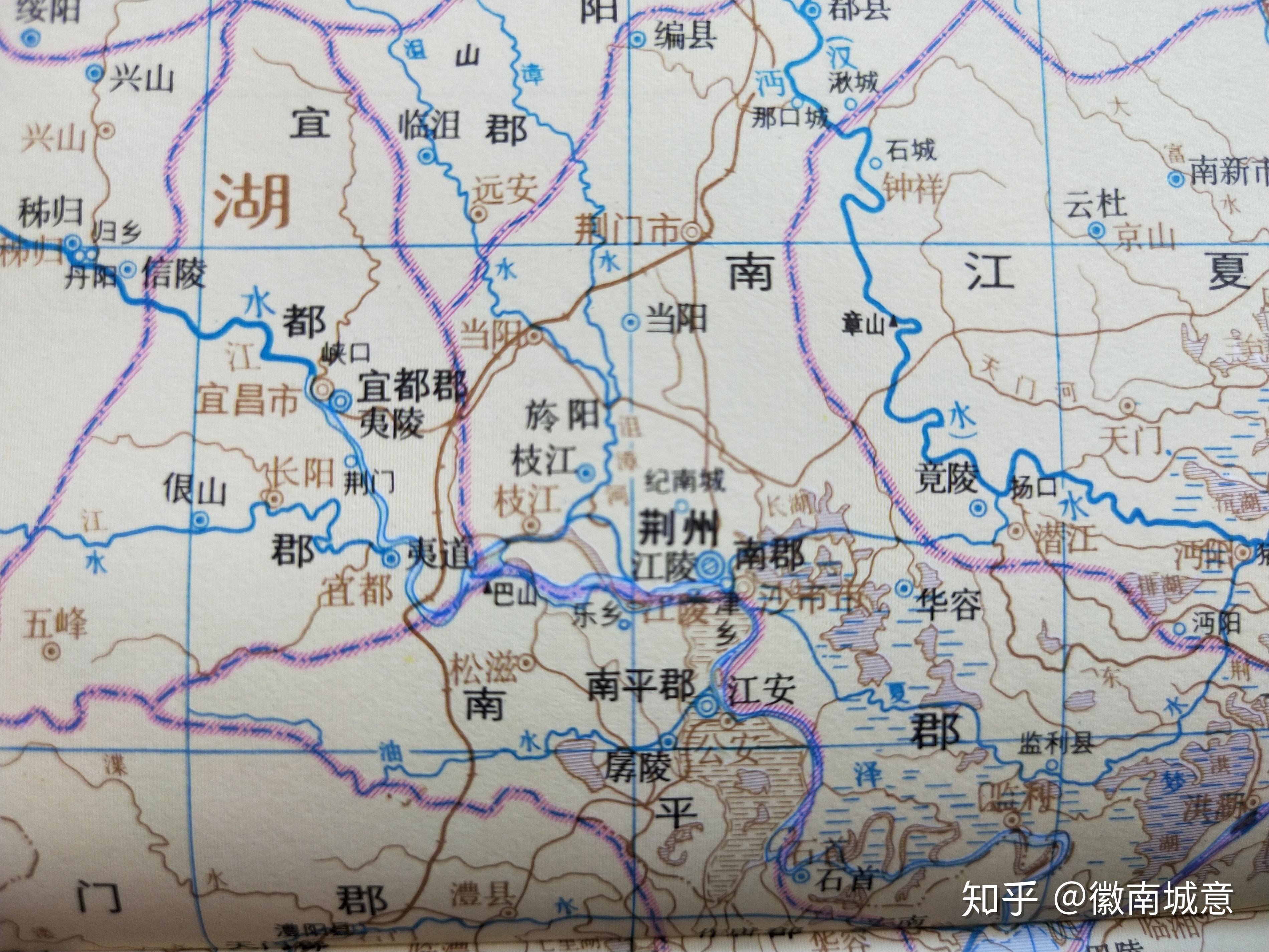 古地名演变湖北荆州古代地名及区划演变过程