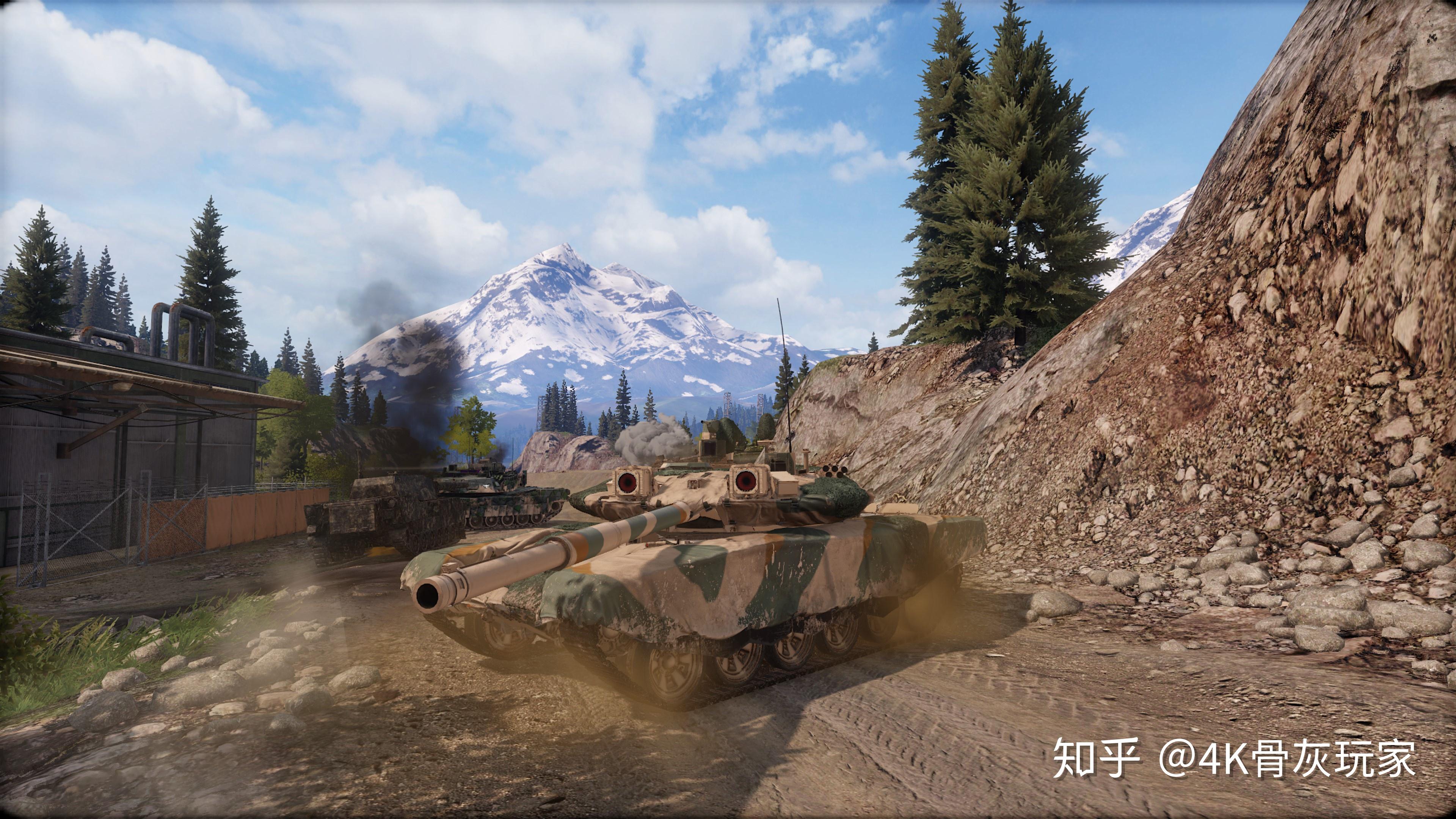 你绝未见过的t-90ms稀有nakidka伪装网 | 《装甲战争》4k超清游戏演示