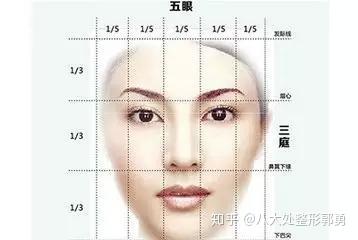 符合“三庭五眼”“四高三低”才称得上“漂亮的脸蛋” - 知乎