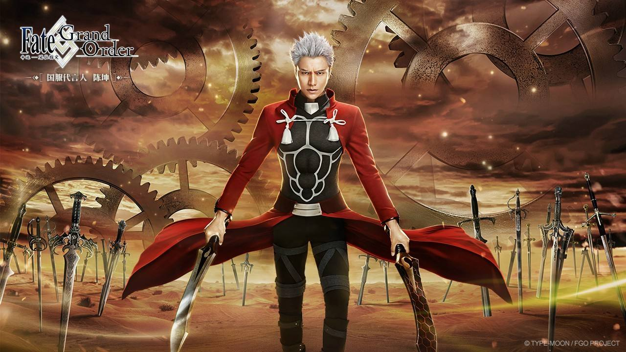 如何看待黄子韬晒出与fate系列中远坂凛的同框图