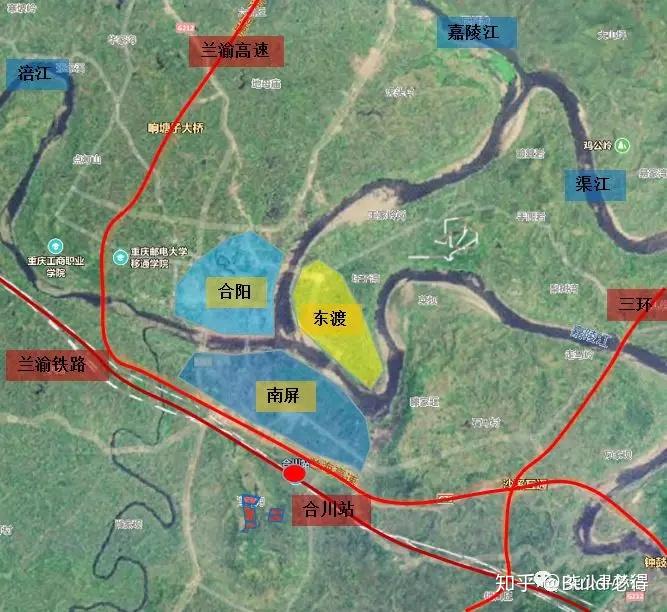 合川香龙镇的规划图片