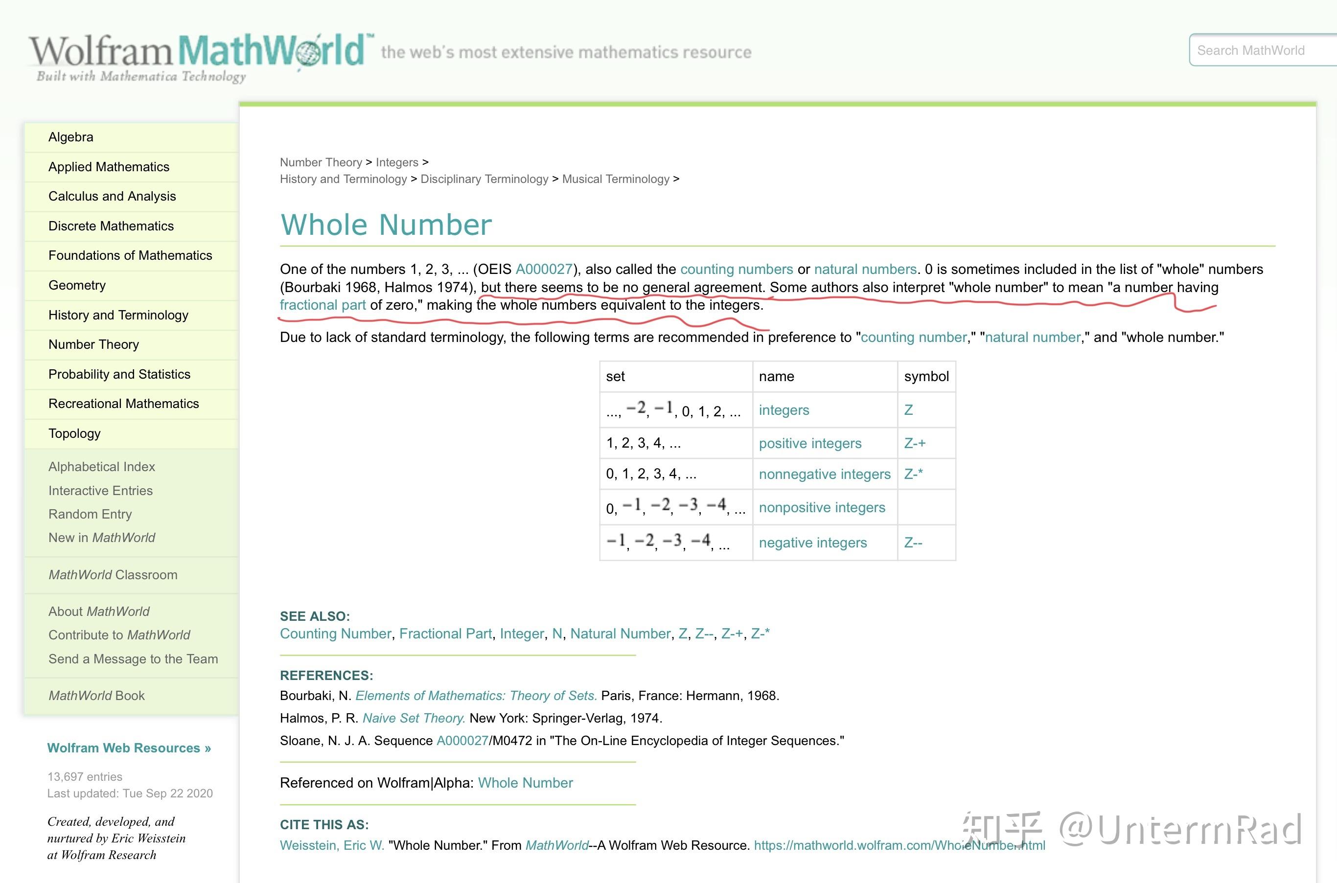 概念辨析：whole number(s)究竟是什么？ - 知乎