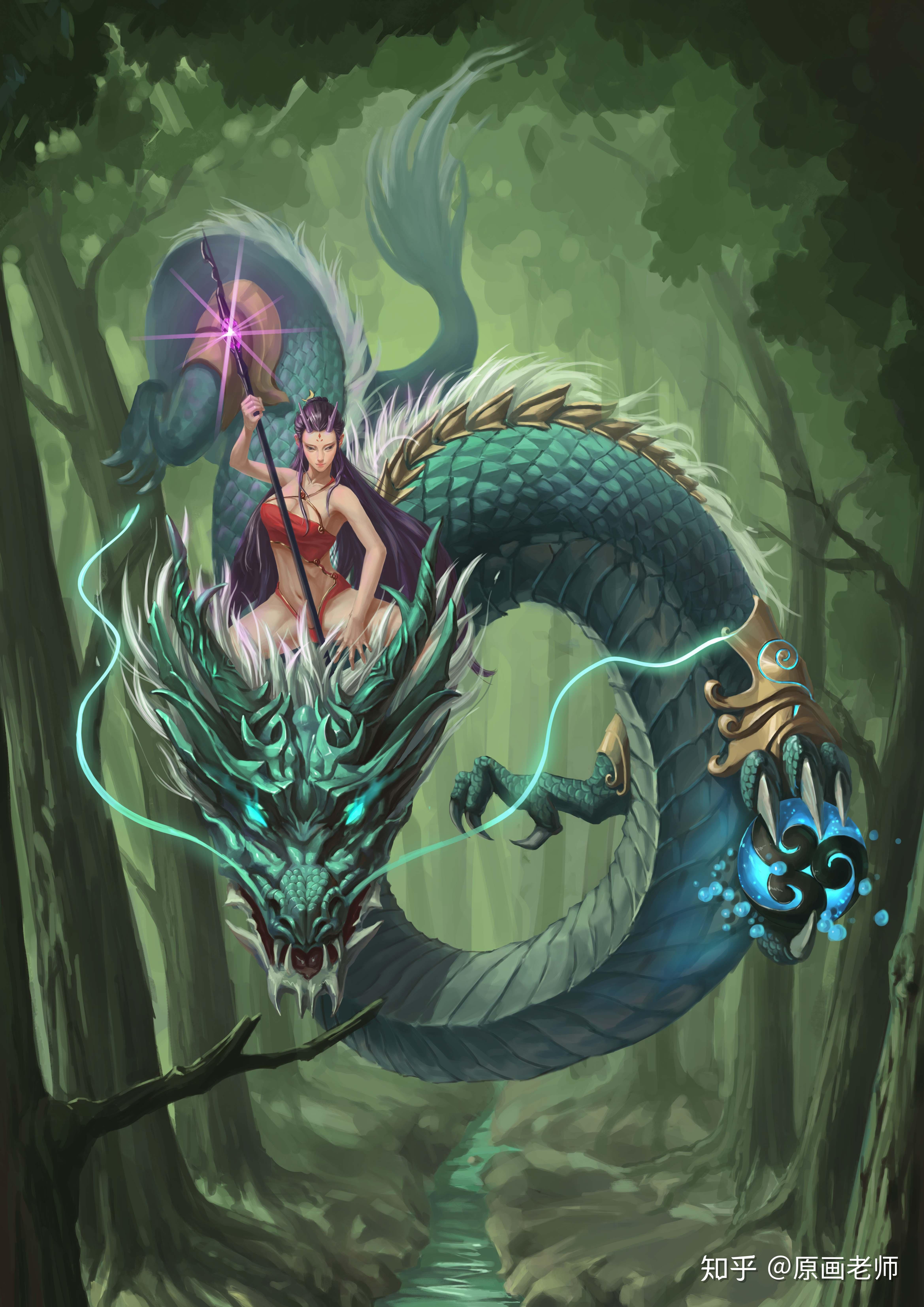 需要教程和软件安装包的私信我,共同学习小龙女如果你也热爱原画,关注