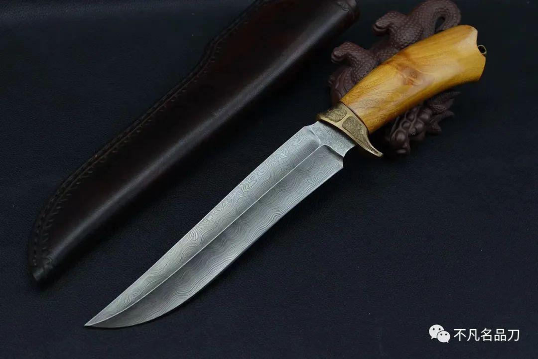 手工经典水波纹猎刀意大利dpx gear dpxhsx112-brk hest original