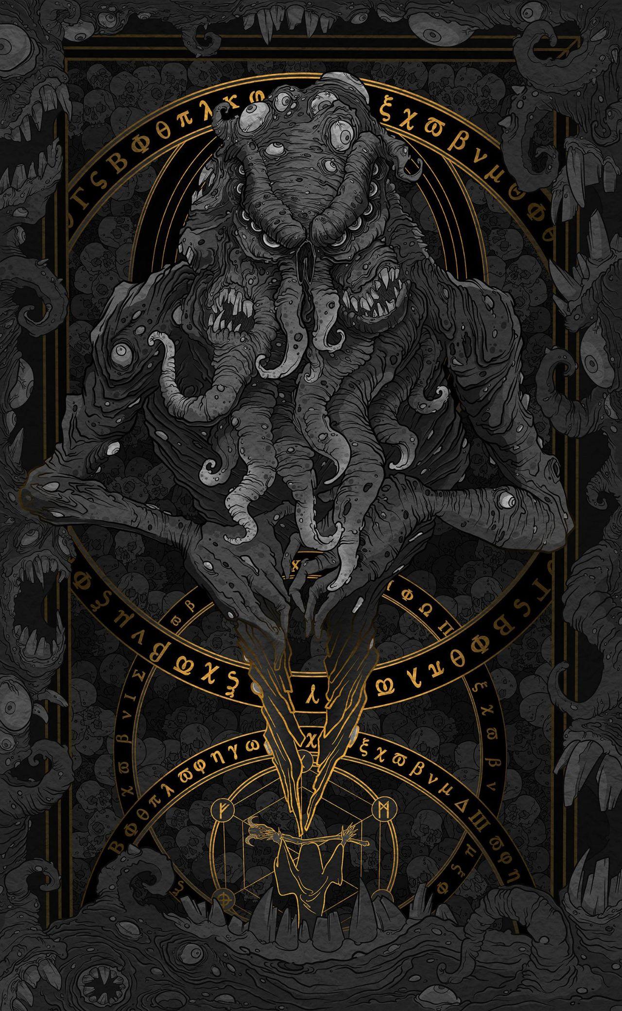 求克苏鲁元素的壁纸壁纸? - 知乎