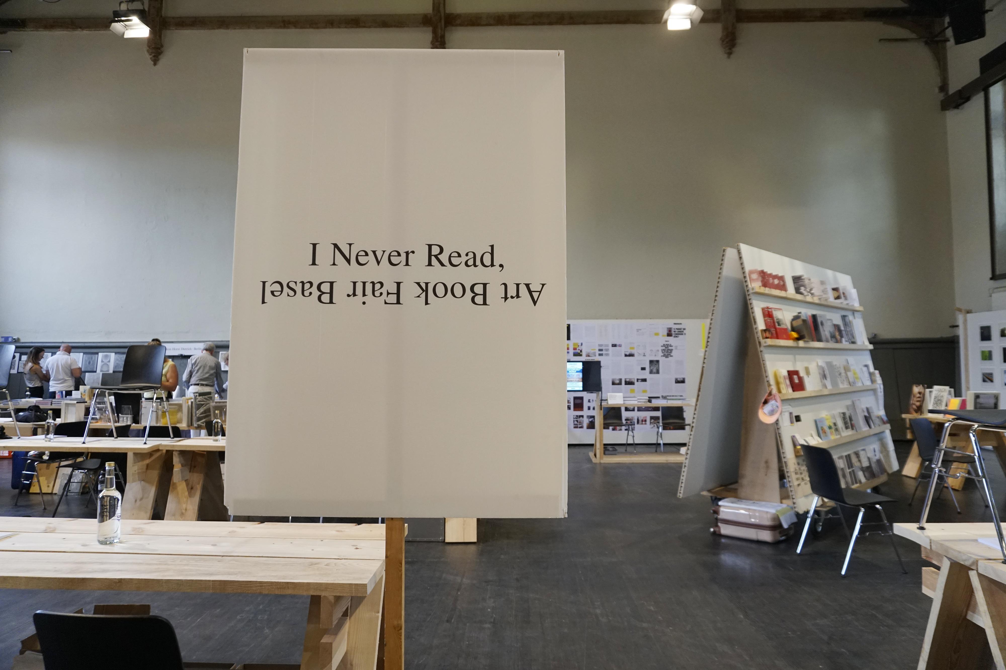 中国艺术家书与自出版物在巴塞尔艺术书展「art book in China」 I Never Read, Art Book Fair