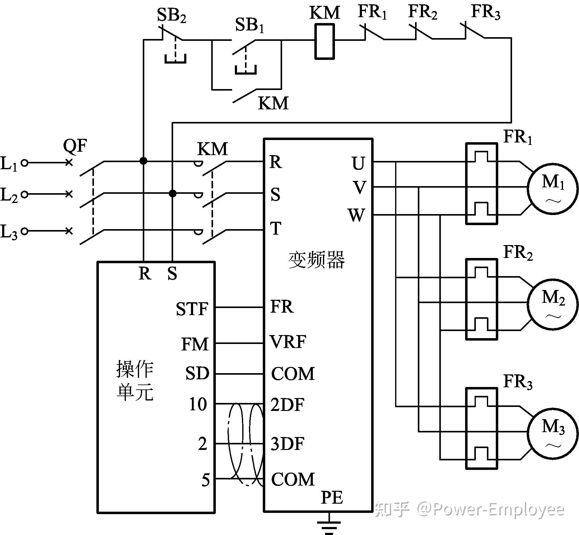 电气原理图KM图片