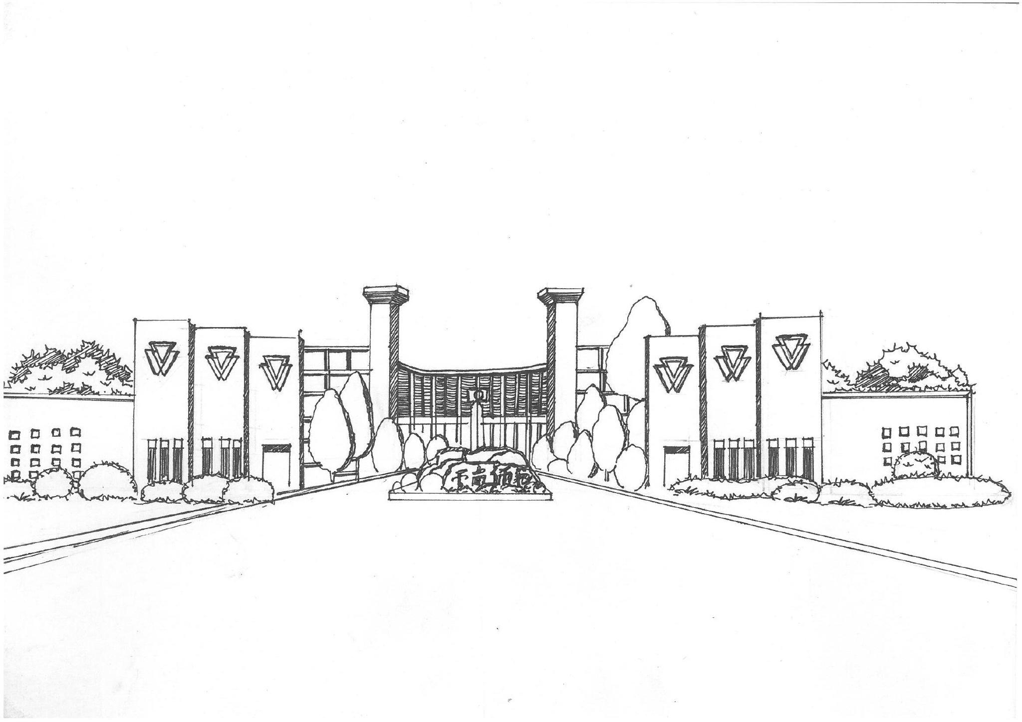 云南师范大学实景手绘 - 知乎