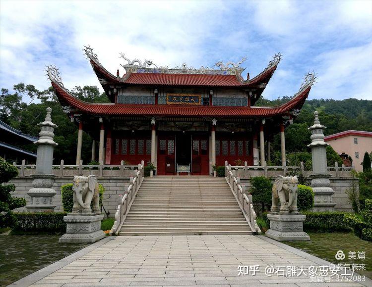 福建寺廟石雕大象之六牙白象