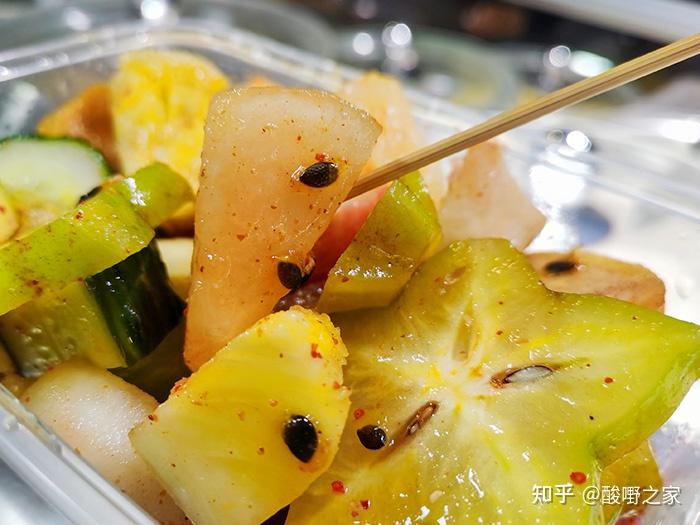 广西酸嘢新增新口味:百香果味酸野好看又好吃 - 知乎