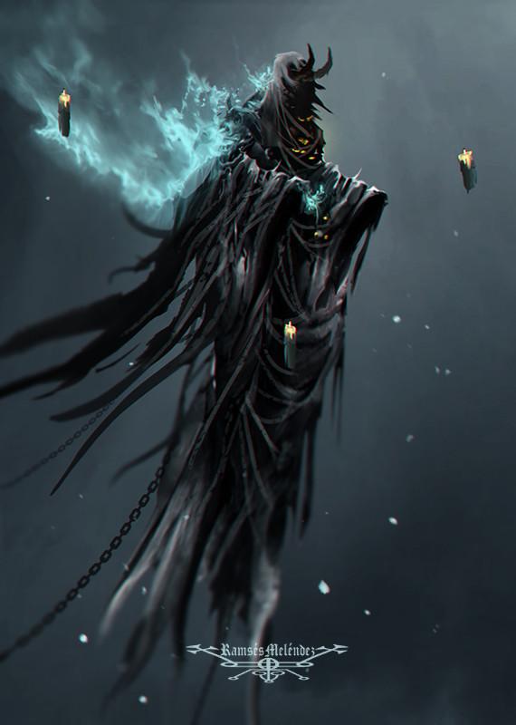 超酷的各种幽灵原画这可能就是我们内心的那些幽灵吧