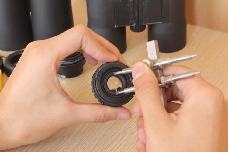 屋脊结构双筒望远镜全面拆解剖析图