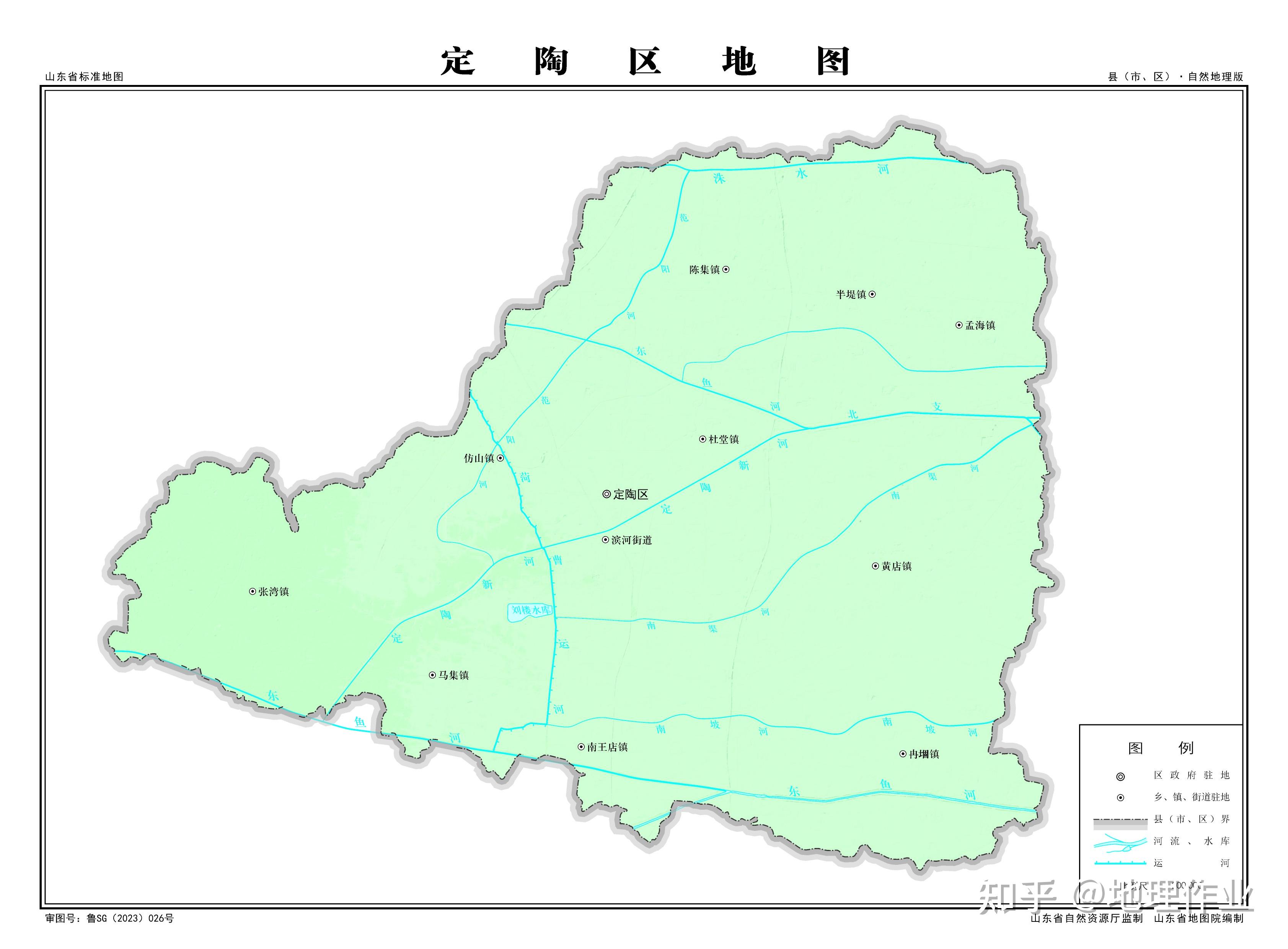 菏泽市定陶区地图