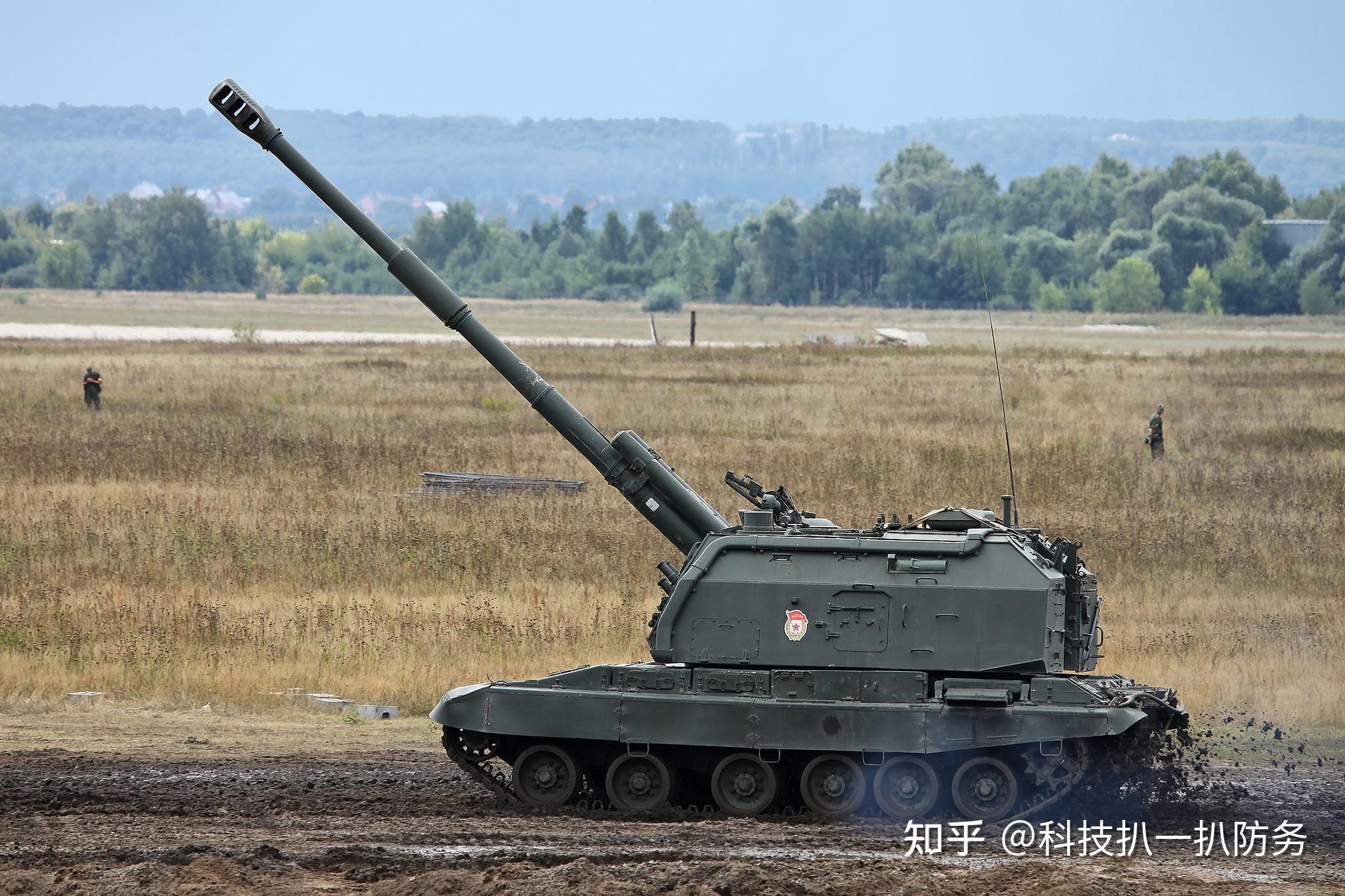 俄打造155毫米自行火炮,用来抢占军火市场,能与无人机协同作战