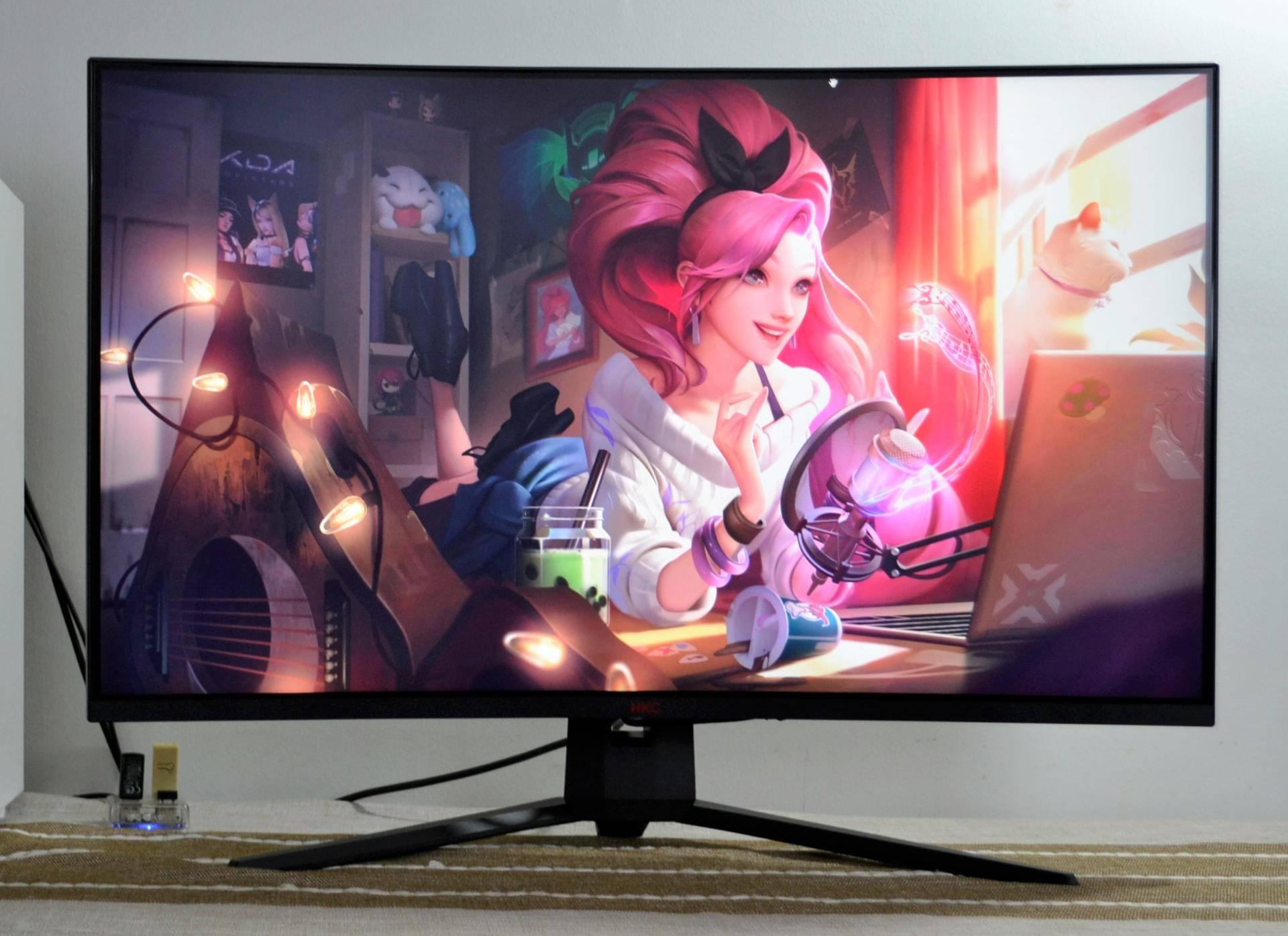 为什么大家比较馋网吧的设备其实一款千元显示器带给你极致的电竞体验