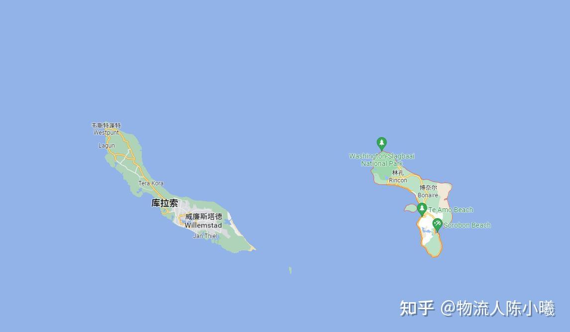 库拉索岛地理位置图片