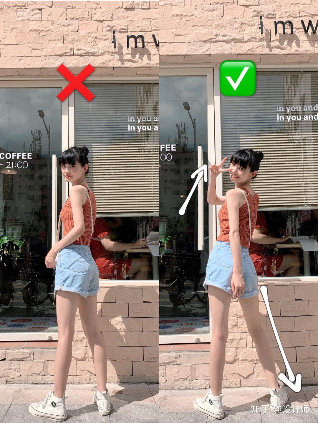 站着拍照不尴尬，一学就会的7个站姿姿势，学起来拍美照 - 知乎