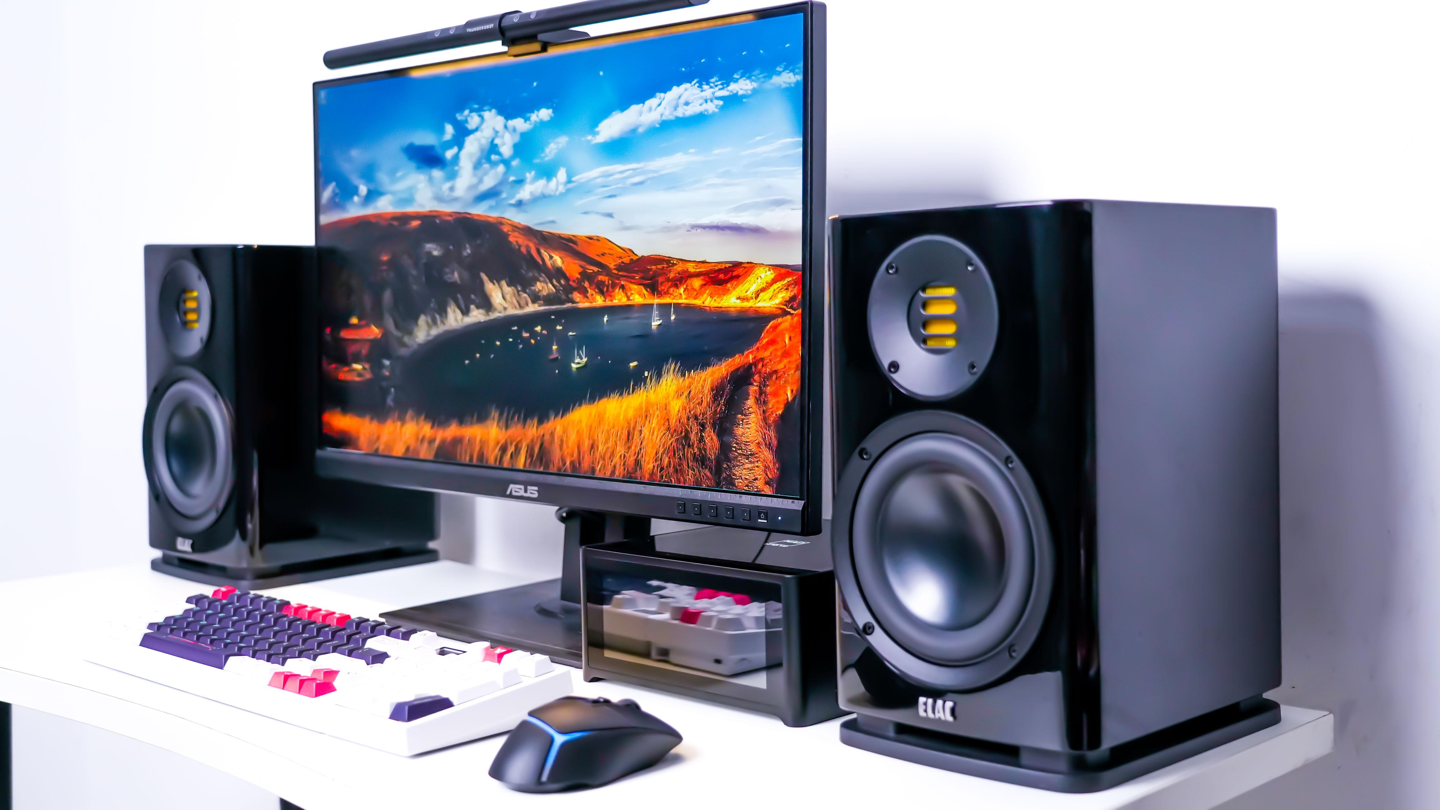 书房午后之音,中年独处时光丨意力elac bs 283音箱