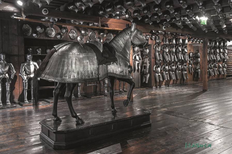 格拉茨军械库内一景,琳琅满目的兵器值得所有古代军事爱好者前往一