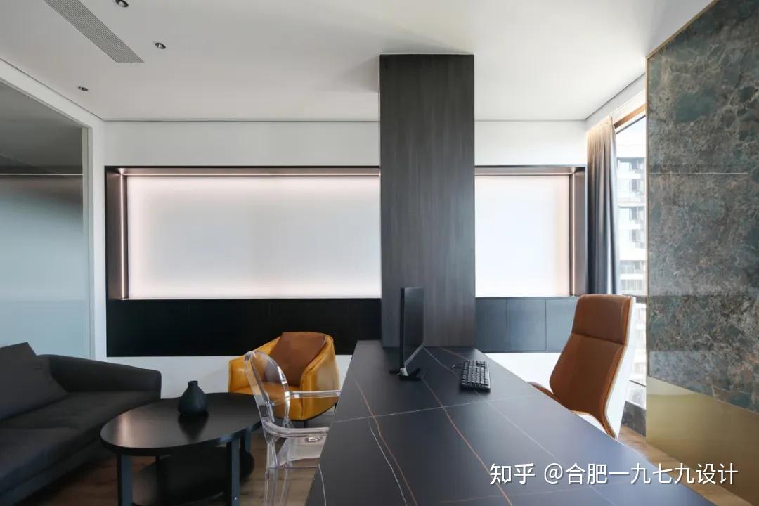 高级感现代办公室空间设计效果分享 - 知乎