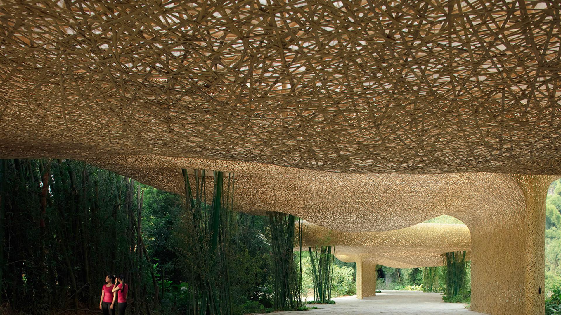 竹编建筑与传统竹建筑的区别和案例鉴赏(设计+建造)境道原竹 - 知乎