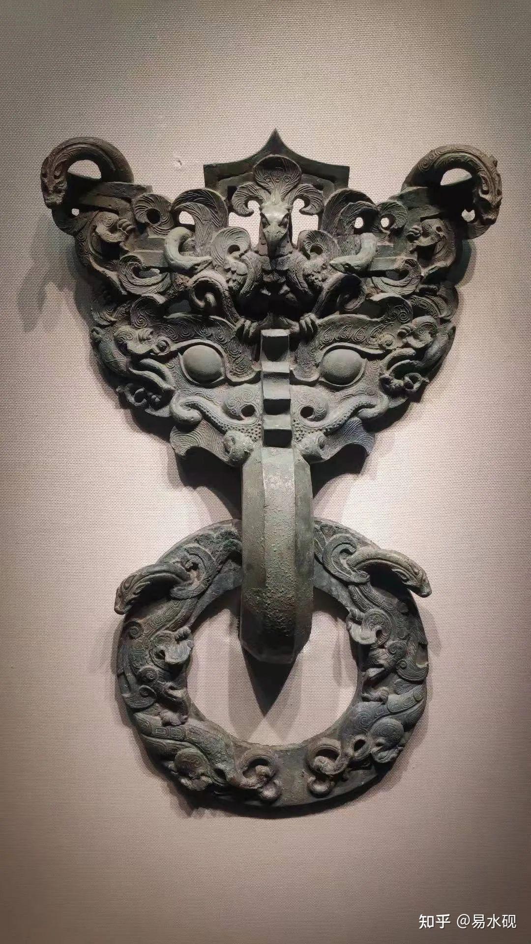 叩响门环，走进燕赵历史——透雕龙凤纹铜铺首衔环 - 知乎