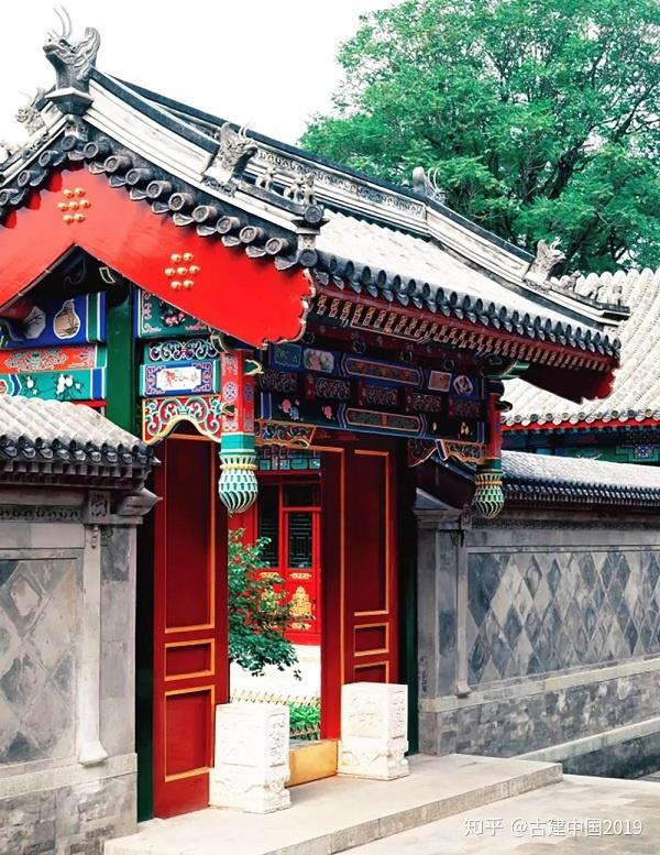 垂花门中国古建筑中最美的一道门