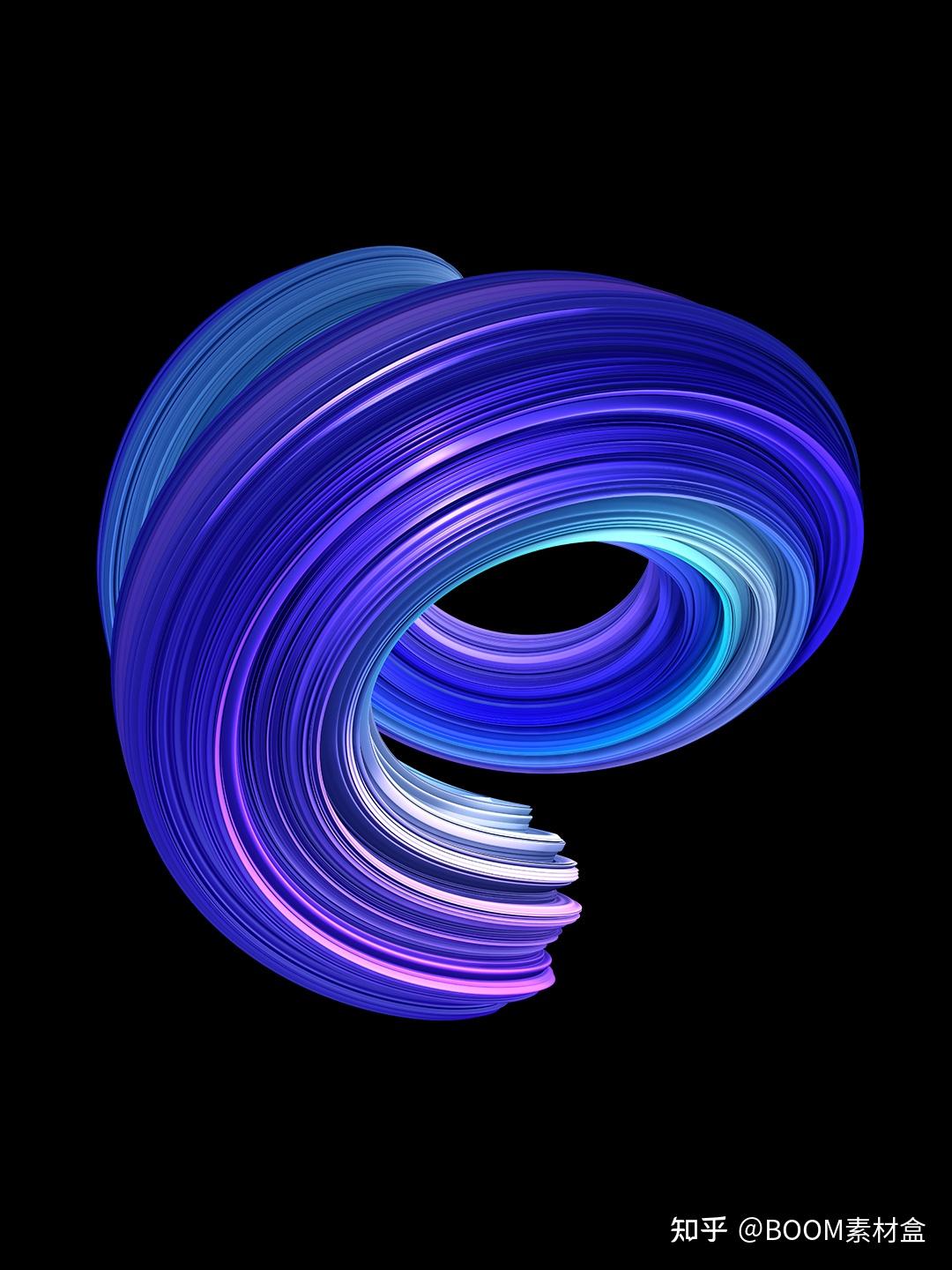 素材分享丨扭曲艺术时尚渐变流体3D立体元素PNG免抠背景包装底纹图案PS素材 - 知乎
