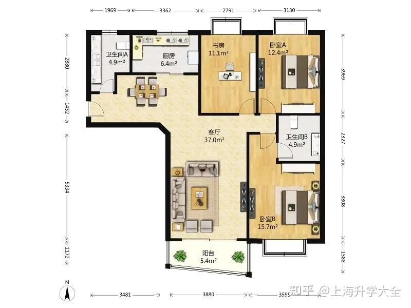 打浦路桥大户型,预算充足可考虑,绿化率高|思南新苑测评
