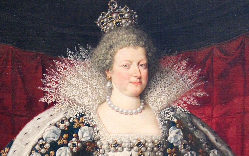 美第奇两个法国王后图片