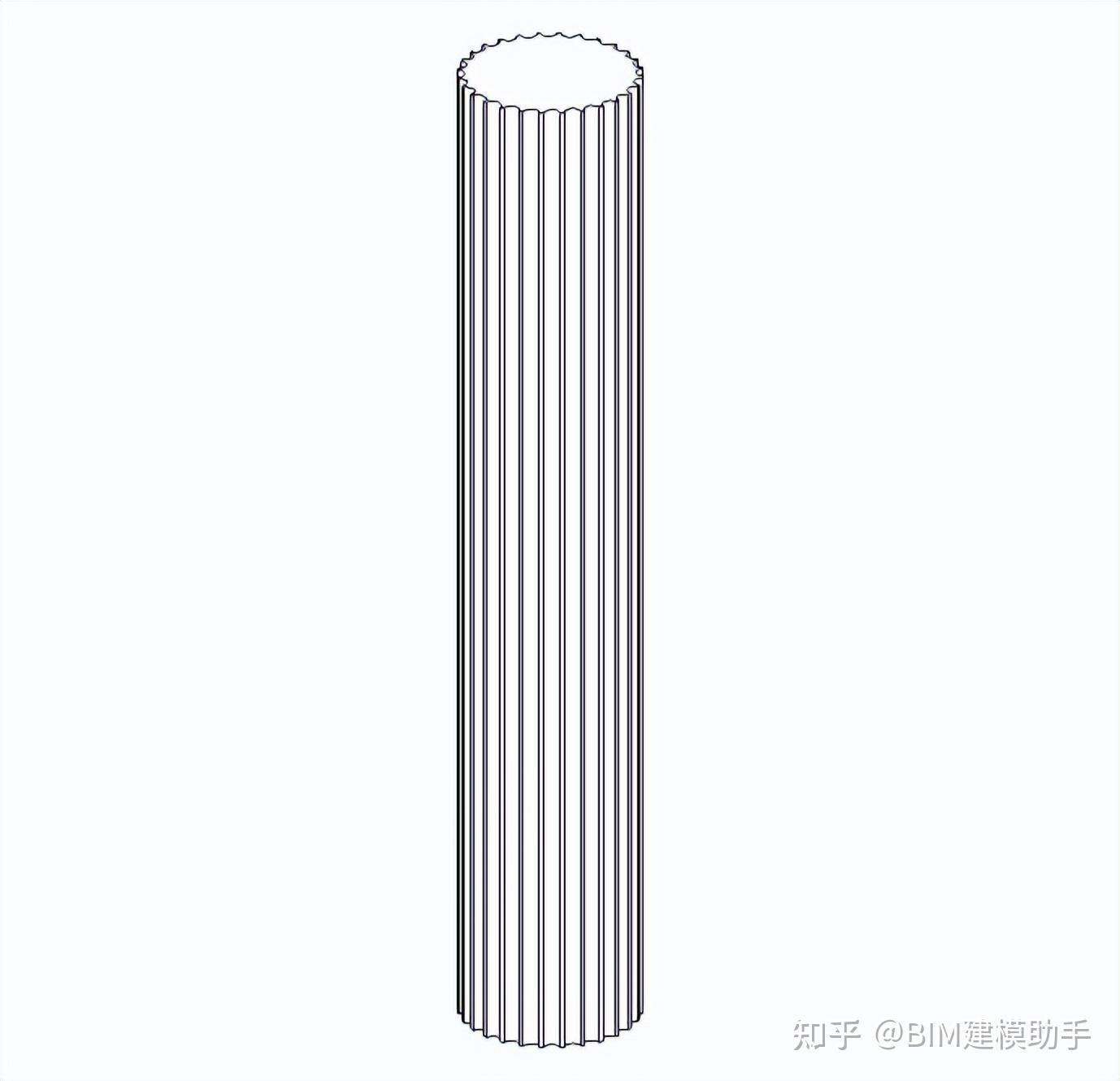 Revit柱的绘制:陶立克柱绘制方法和生成柱 - 知乎