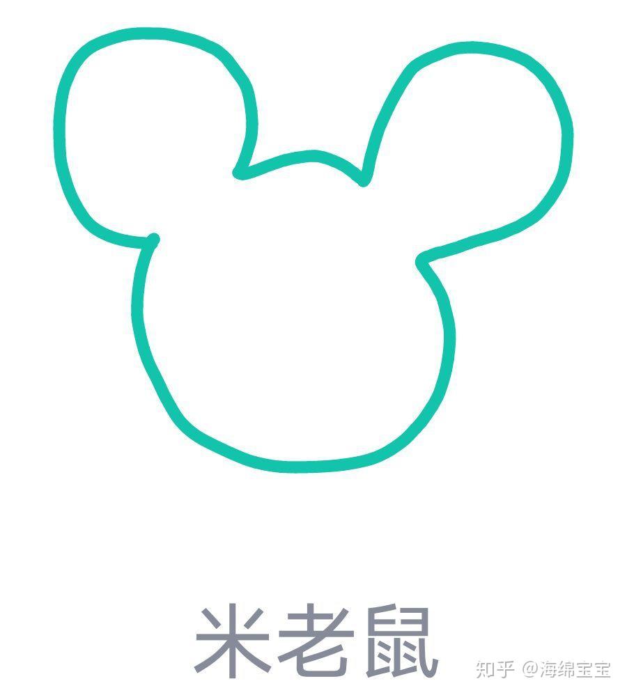 QQ红包米老鼠简化图图片