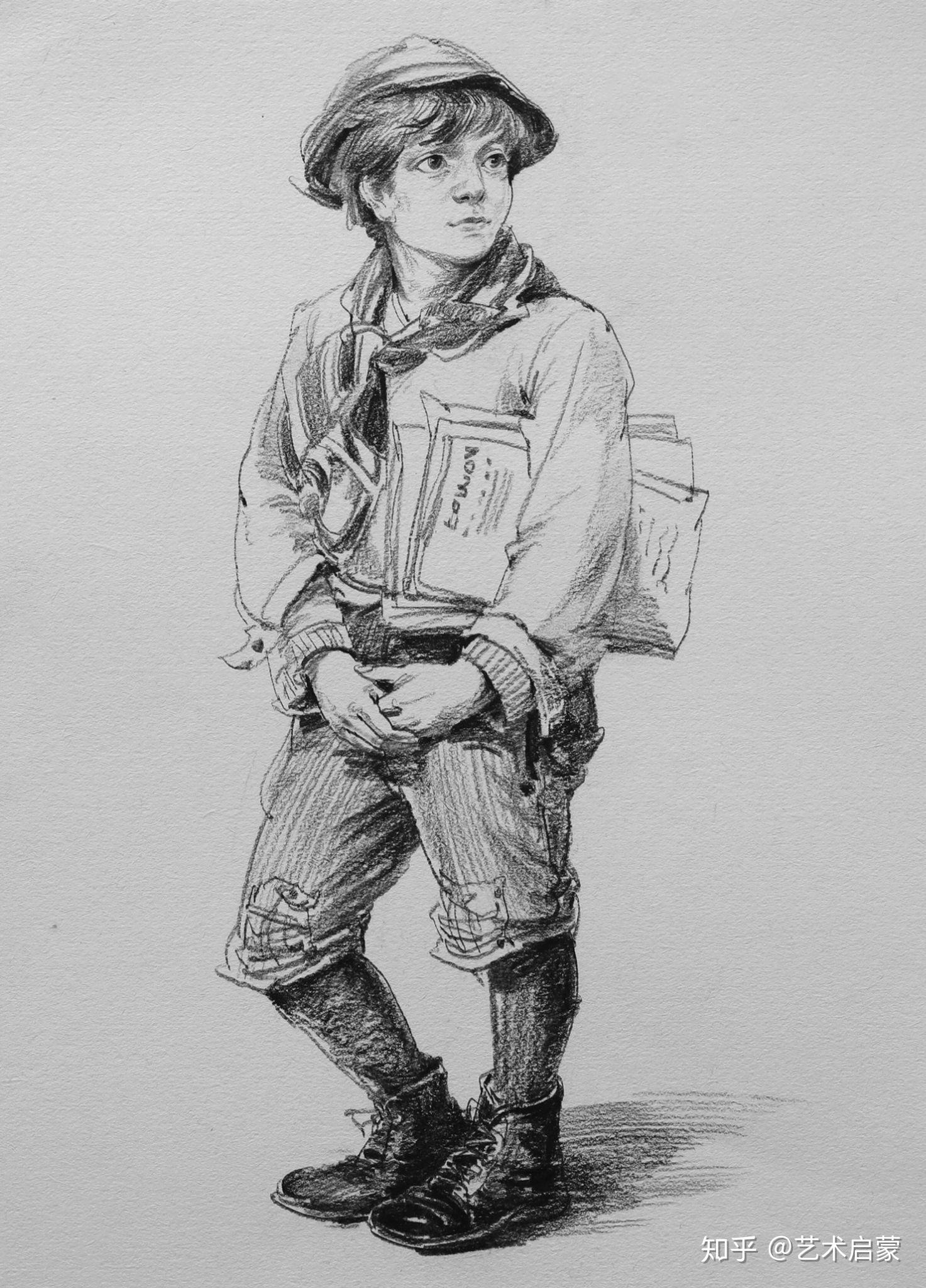 宝藏级人物速写超级好看又好学