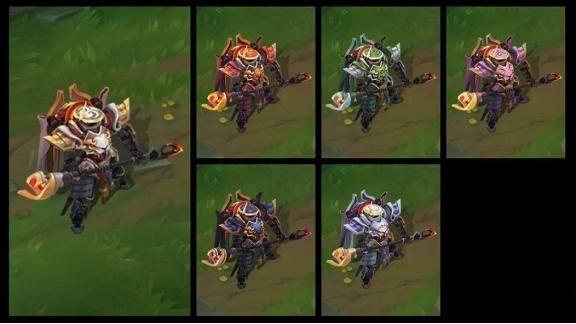 即将到来的皮肤与炫彩