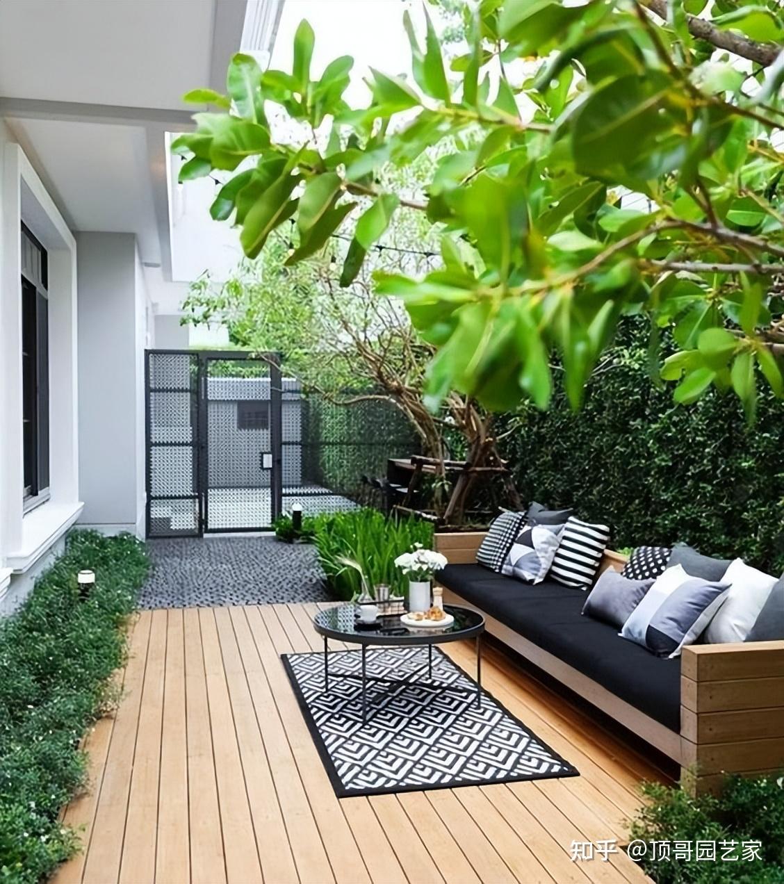 什么是现代简约风格的花园设计呢?