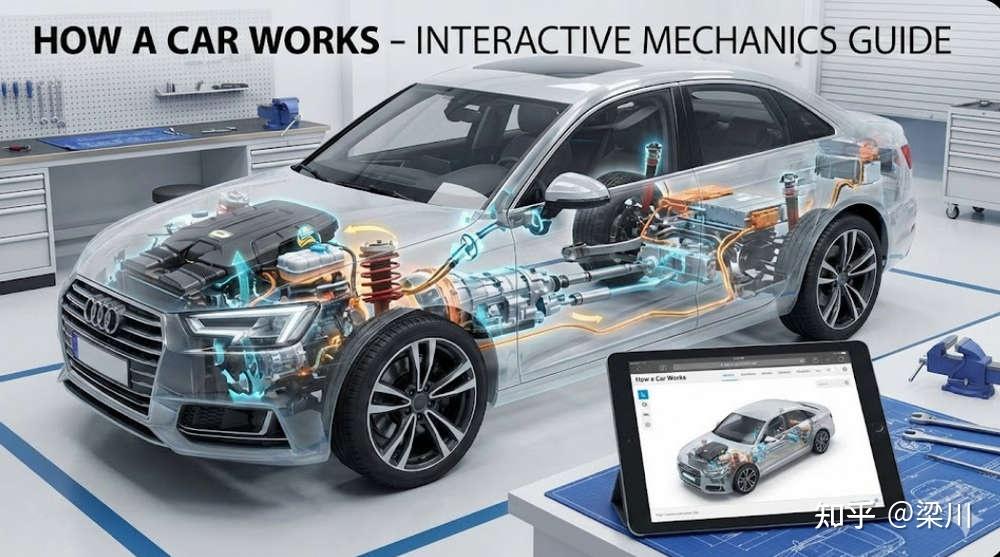 How a Car Works,汽车工作原理科普站