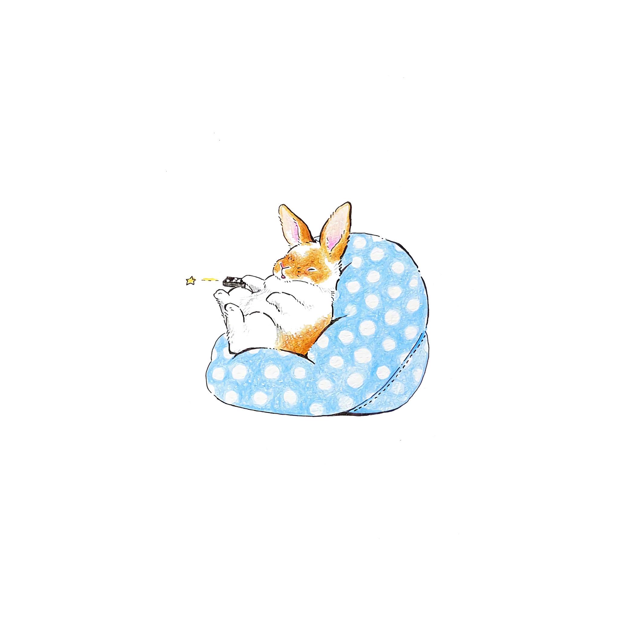 有没有兔子的头像(兔耳朵也行,最好是手绘的)? - 知乎